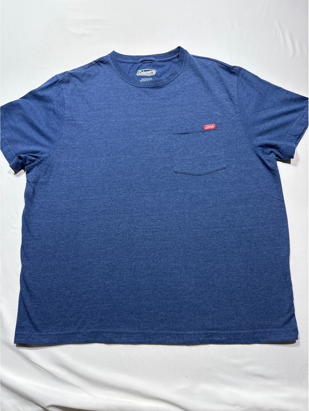 Coleman Classic Navy Blue Pocket Tee XL - Comfy & Cool!